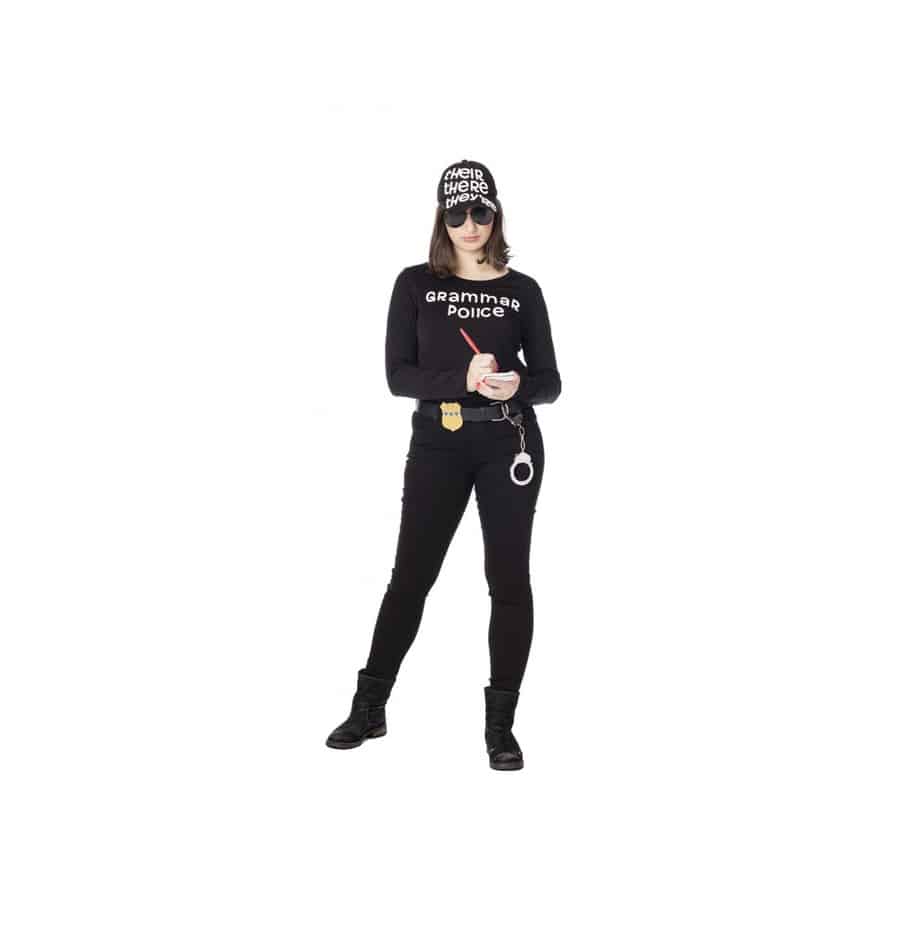 Grammar Police costume DIY: Top 10 Funny Halloween Costumes for Kids and Grown-ups