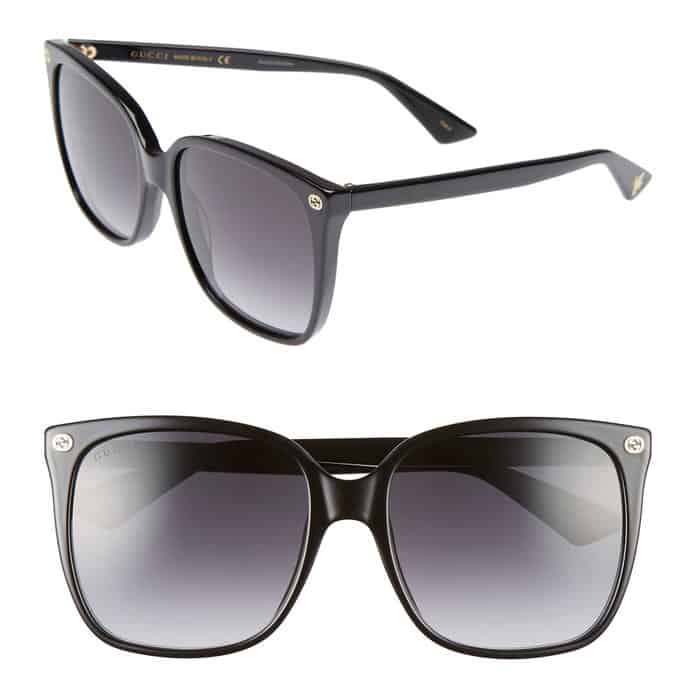 Gucci 57mm Square Sunglasses - Embed Gucci 57mm Square Sunglasses